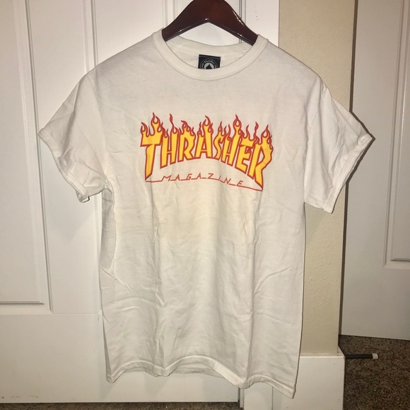 Thrasher Flame T Shirt - Picture 1 of 1